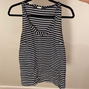 J. Crew Striped Blouse